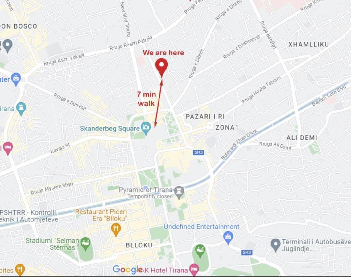 New In Center Of Apartament Tirana